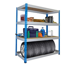 Металлический стеллаж складской МКФ 15614-2,0