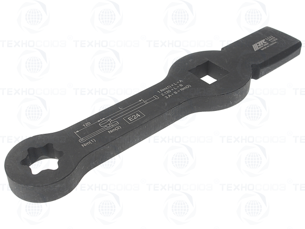 JTC-5595-E24 КЛЮЧ ДЛЯ ТОРМОЗНЫХ СУППОРТОВ ГРУЗОВЫХ АВТОМОБИЛЕЙ 3/4" TORX E24